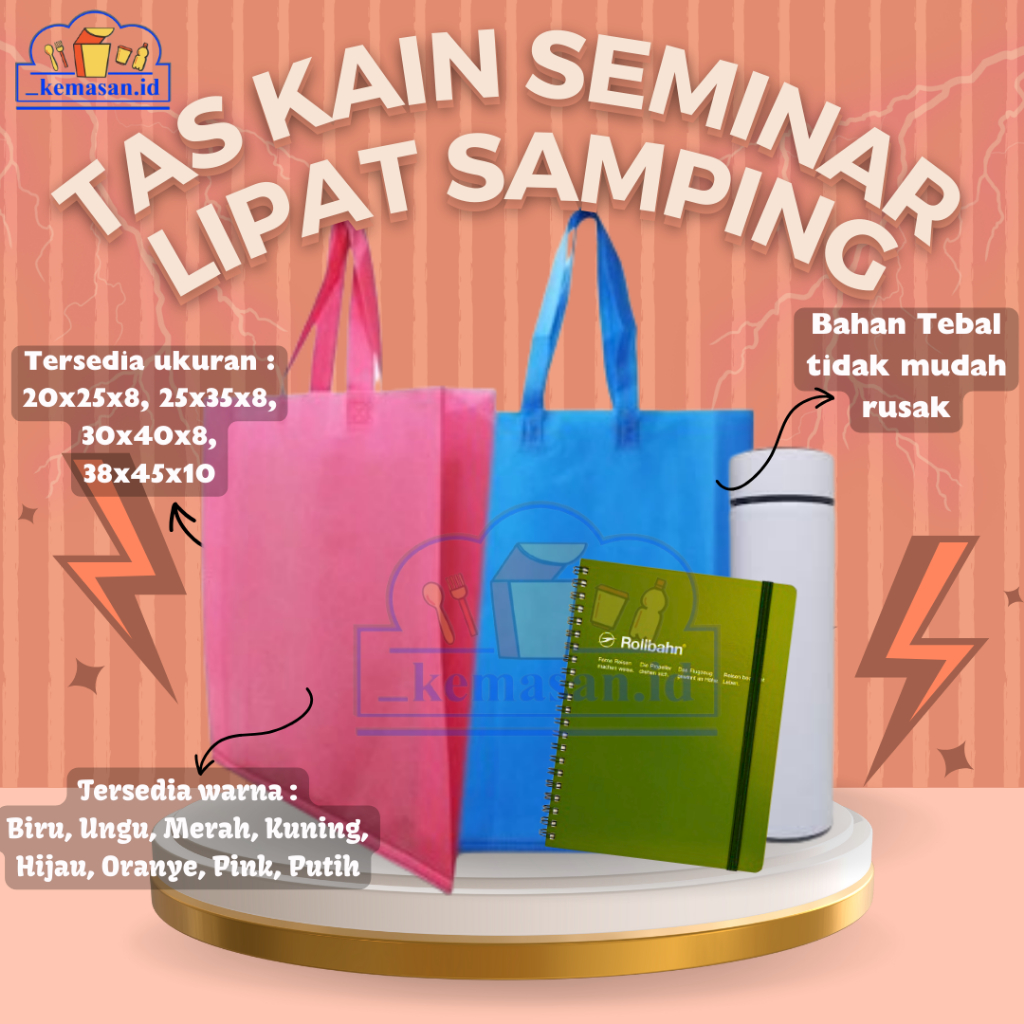 

TAS KAIN SEMINAR LIPAT SAMPING JUMBO 30x40x8