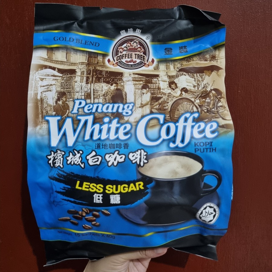 

penang white coffee 3in1 less sugar