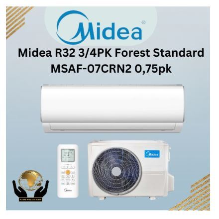 AC Midea MSAF/MSAFE-07CRN2 3/4 PK 07CRN2 0,75 PK PLUS PASANG (Depok dan sekitarnya)