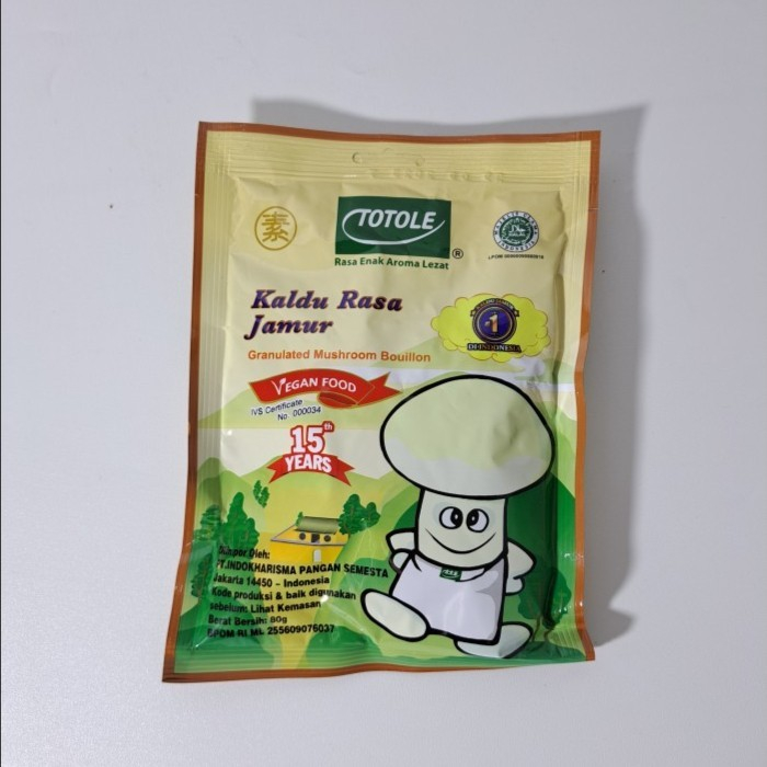 

Totole Kaldu Jamur 80g