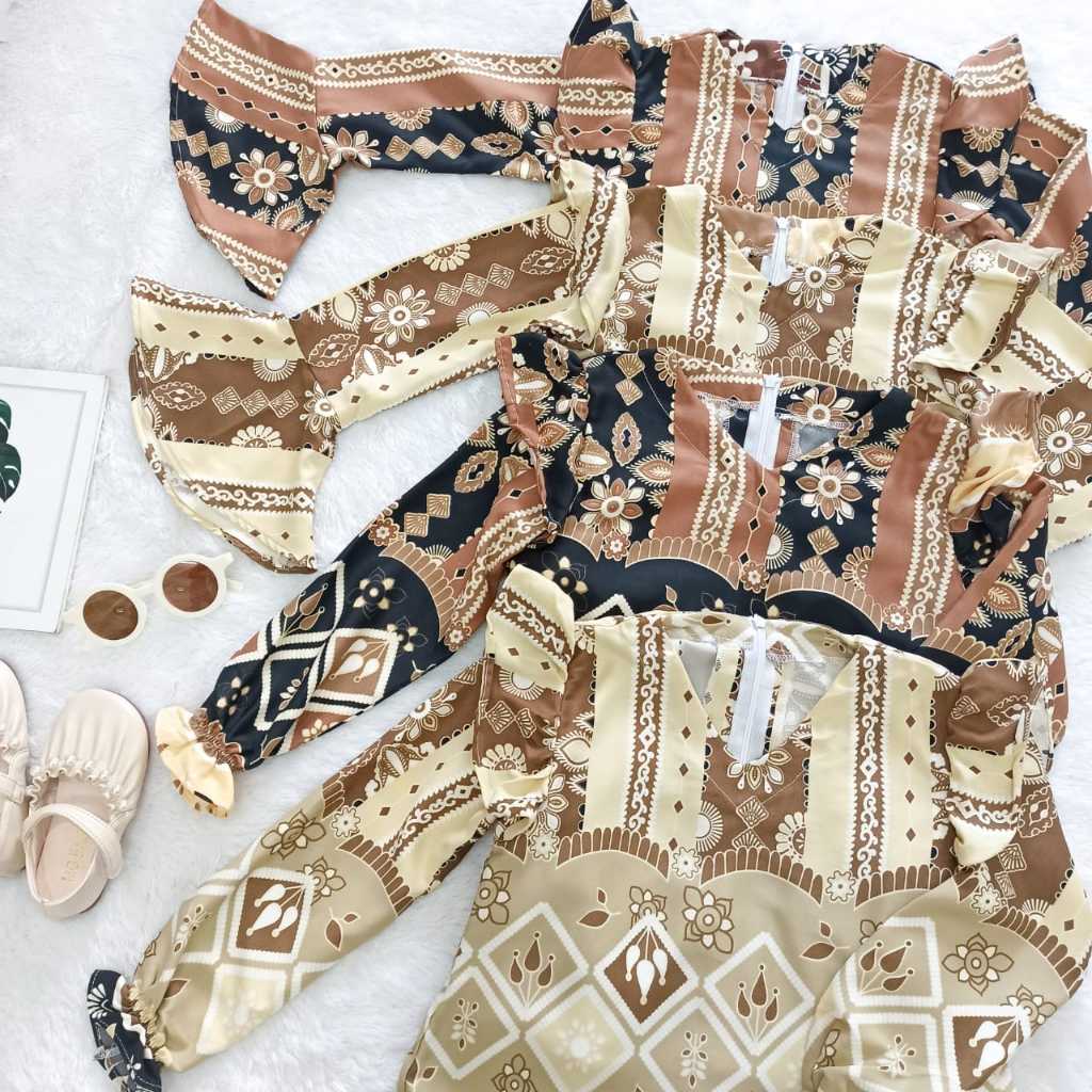 Setelan Tunik Anak Kayla / Setelan Anak Maxmara Premium 1-10th