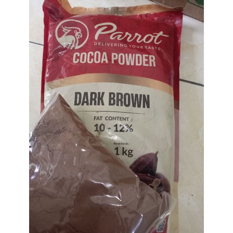 

coklat bubuk Parrot dark brown 250gr