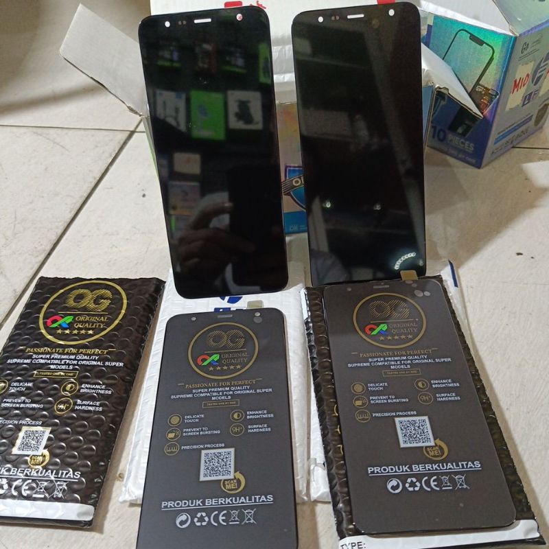 lcd Samsung j4+ Samsung j6+ lf og lcd SAMSUNG j6 plus j4 plus shine star