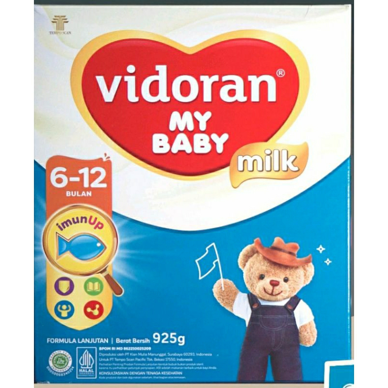 

Vidoran My Baby 0-6 / 6-12 bulan 575g / 925g