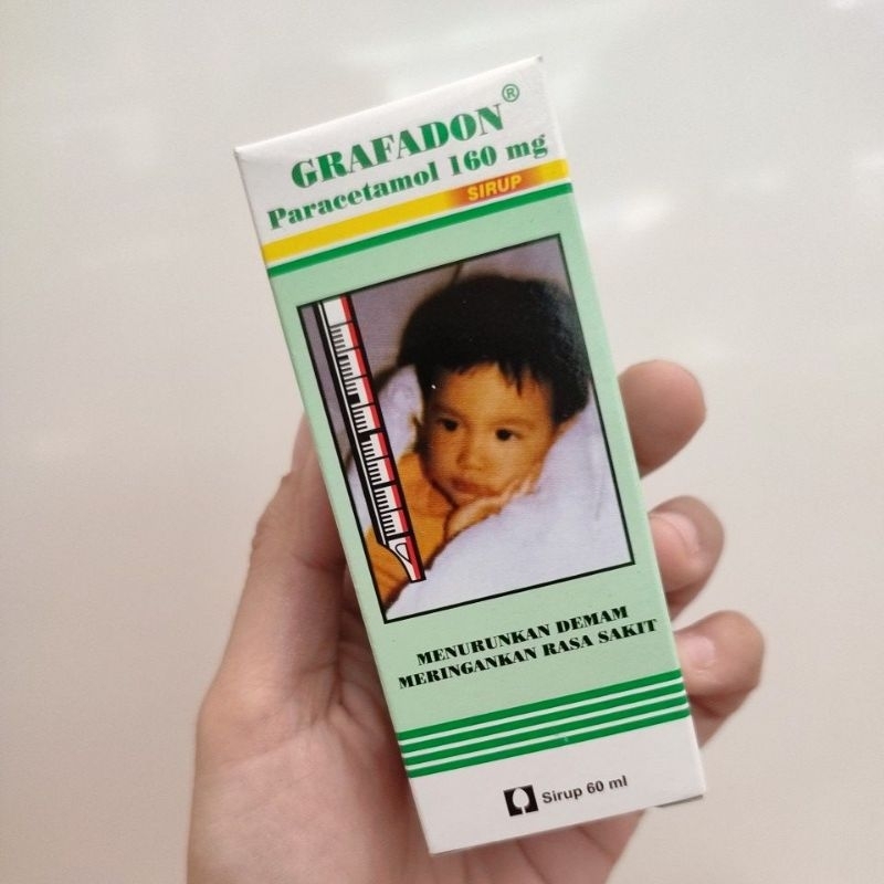 GRAFADON SIRUP 60ml demam nyeri anak