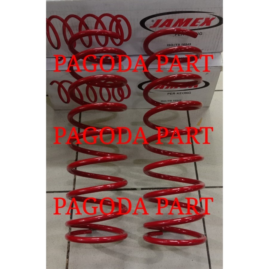 PER KEONG COIL SPRING JAMEX EMPUK COROLLA DX DEPAN 1982-1983 STD 2PCS