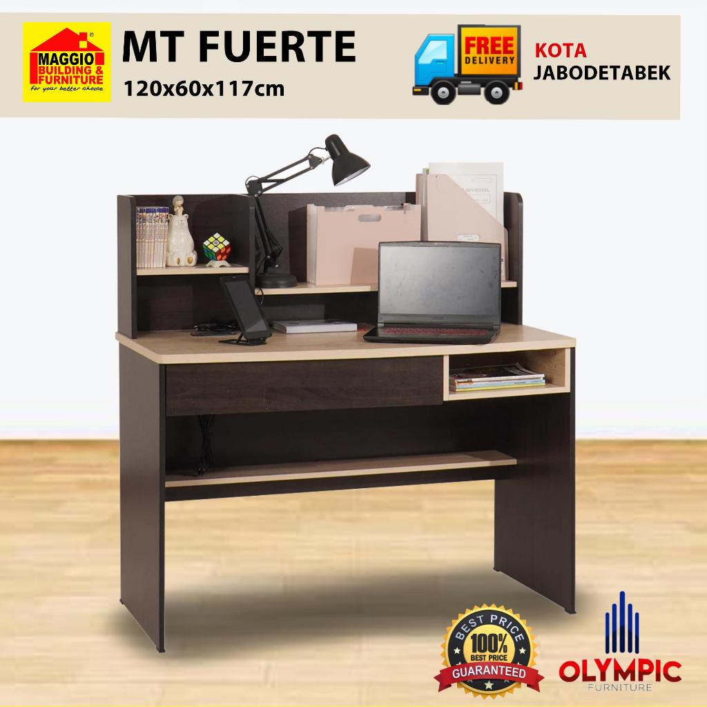 MEJA BELAJAR MINIMALIS - MEJA KERJA MINIMALIS - MEJA KANTOR MINIMALIS - MT FUERTE - OLYMPIC