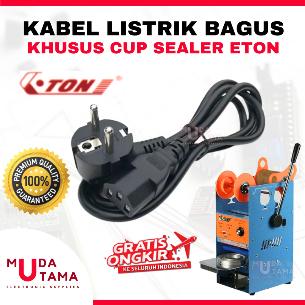 KABEL LISTRIK CUP SEALER ETON |  COK KABEL SEALER CUP ETON | COK LISTRIK SEALER CUP ETON