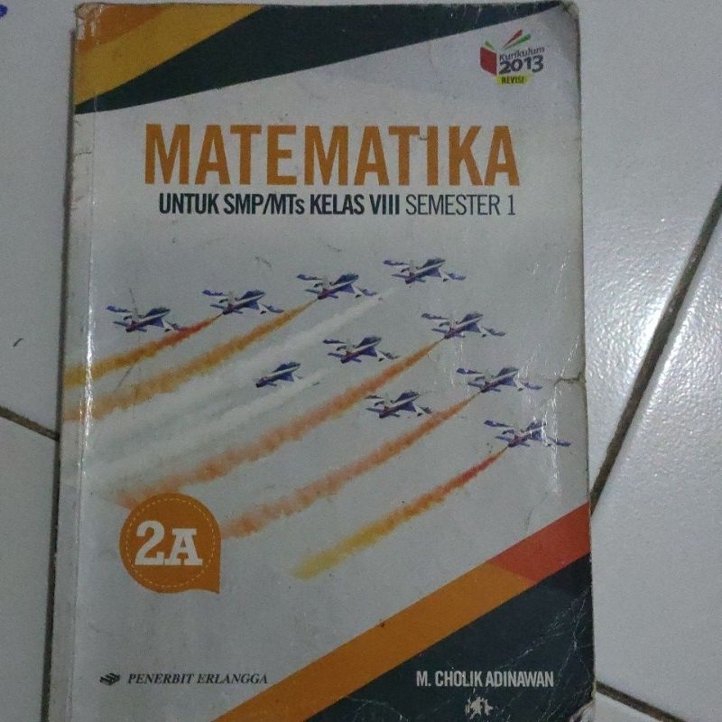 

buku paket matematika kelas 8 Erlangga