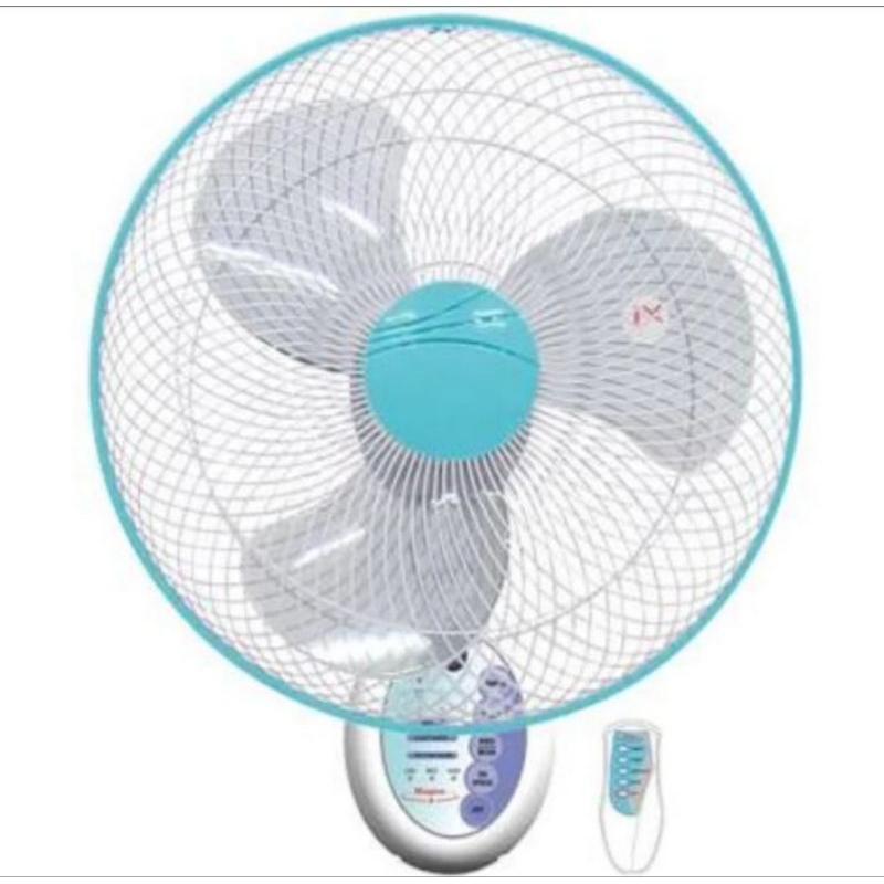 MASPION WALLFAN REMOT 4001 RC - WALLFAN MASPION REMOT 16 INCH - KIPAS DINDING MASPION REMOT 4001 RC 