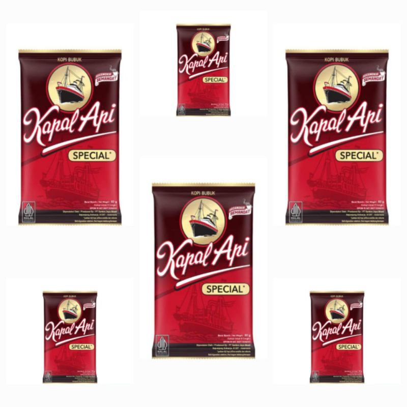 

Kapal Api Kopi Bubuk Special 60 Gr