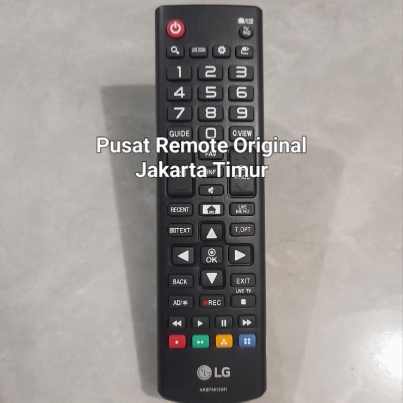 REMOTE REMOT TV LED LCD LG REC AKB74915341 ORIGINAL ASLI