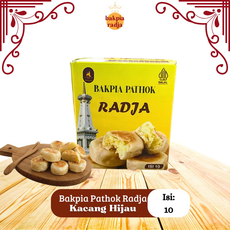 

BAKPIA PATHOK RADJA Bakpia Kacang Hijau Fresh Bakpia Jogja - Oleh Oleh Jogja | Makanan Jogja