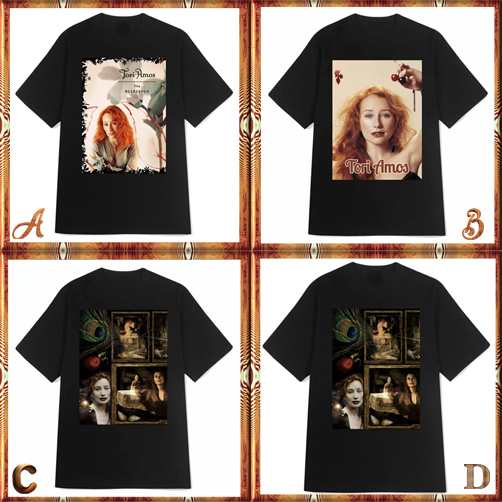 Kaos Vintage Tori Amos Tshirt 100% Cotton