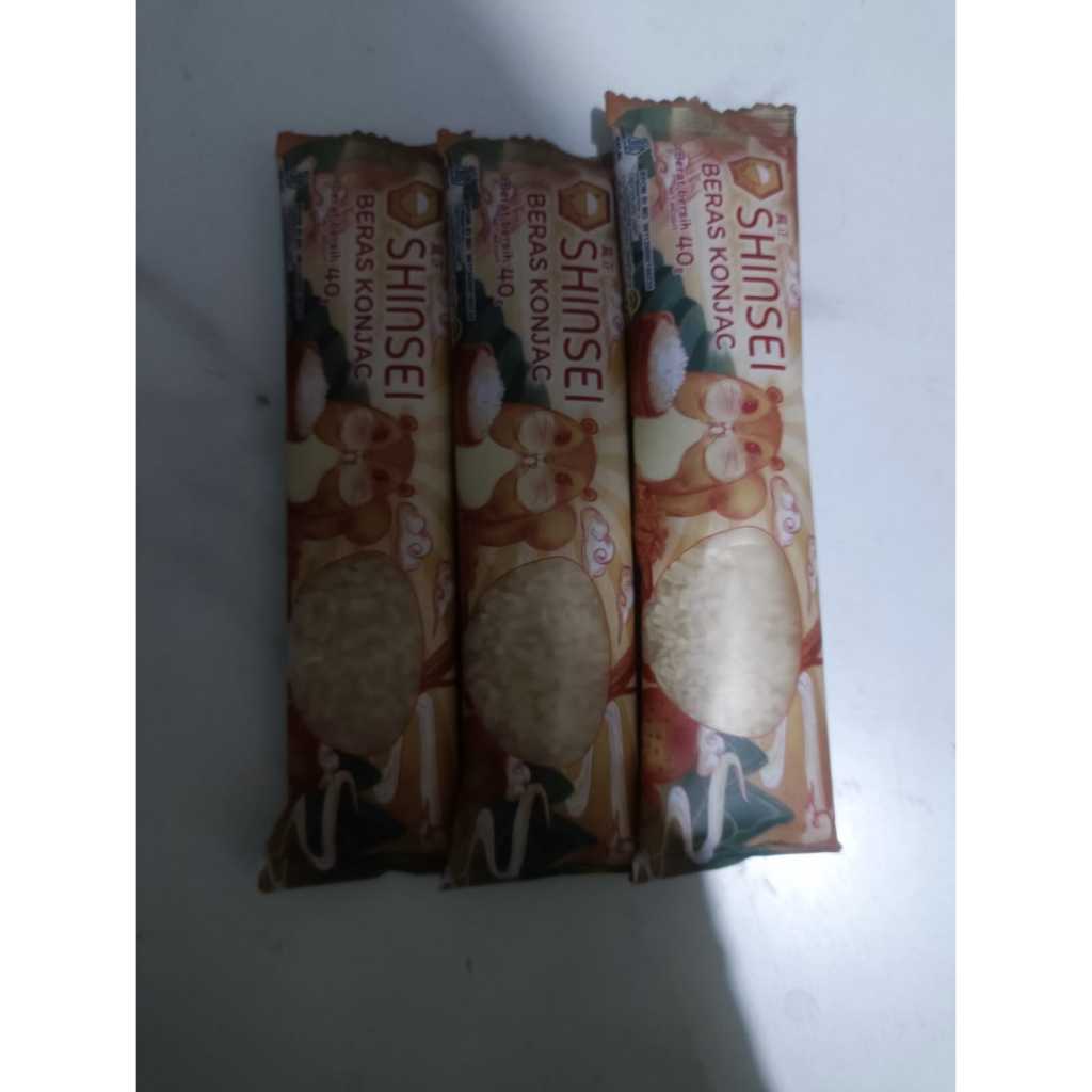 

SHINSEI BERAS PORANG KONJAC 40 G SACHET