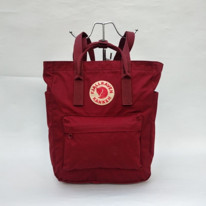 Totepack Fjallraven Kanken Ox Red Second Original