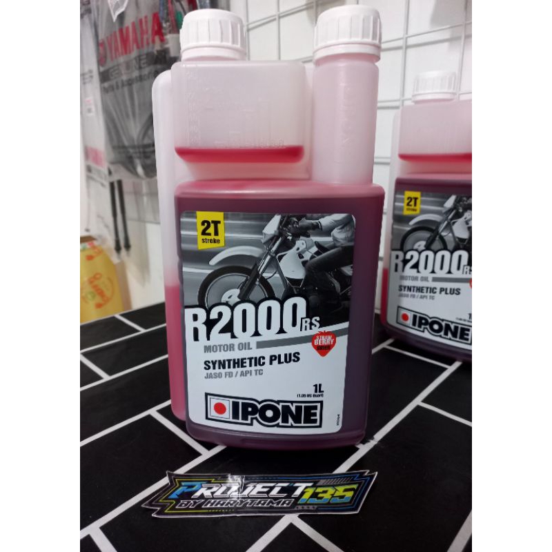 OLI SAMPING IPONE R2000 STRAWBERRY 2T 1liter