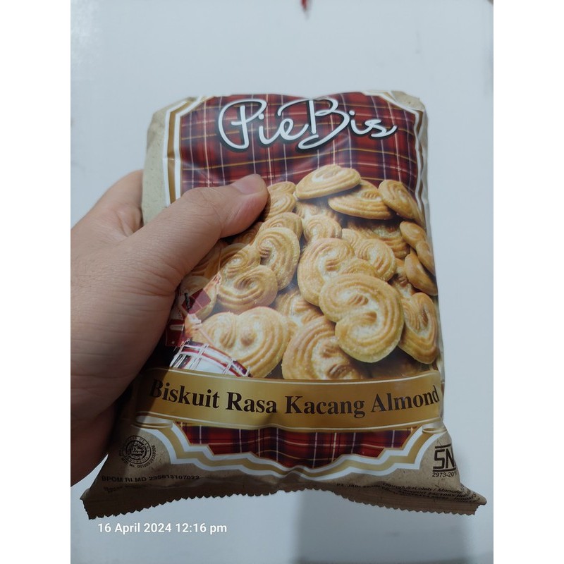 

Monde Piebis 190 gram Biskuit Rasa Kacang Almond Snack Cemilan Makanan Ringan Halal Komposisi Tepung Terigu Gula Lemak Reroti Garam Perisa Almon Nuts Ready New Stock Pekanbaru Riau Indonesia Gratis Free Bebas Ongkir COD Bayar Ditempat Ojek Gosend Grab