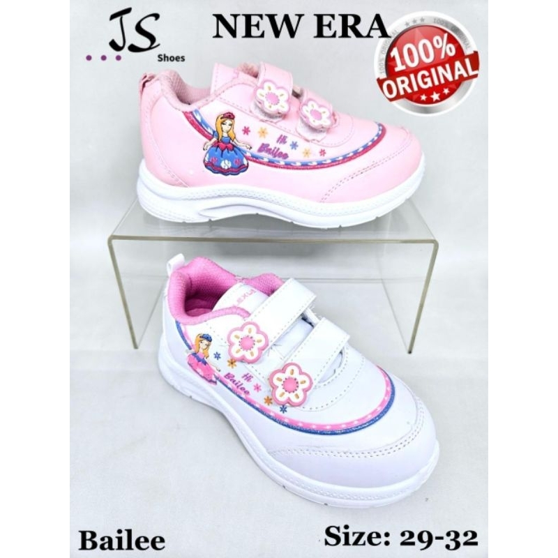 NEW ERA BAILEE - SEPATU SNEAKERS SEPATU SEKOLAH ANAK CEWEK MERK NEW ERA ORIGINAL