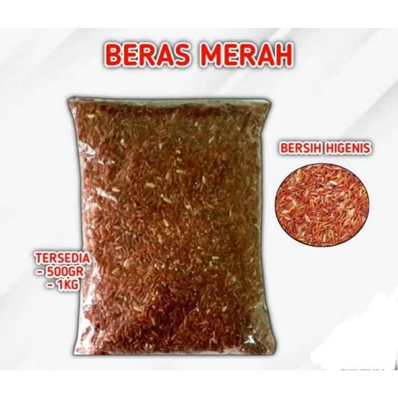 BERAS MERAH PAKAN AYAM KILOAN