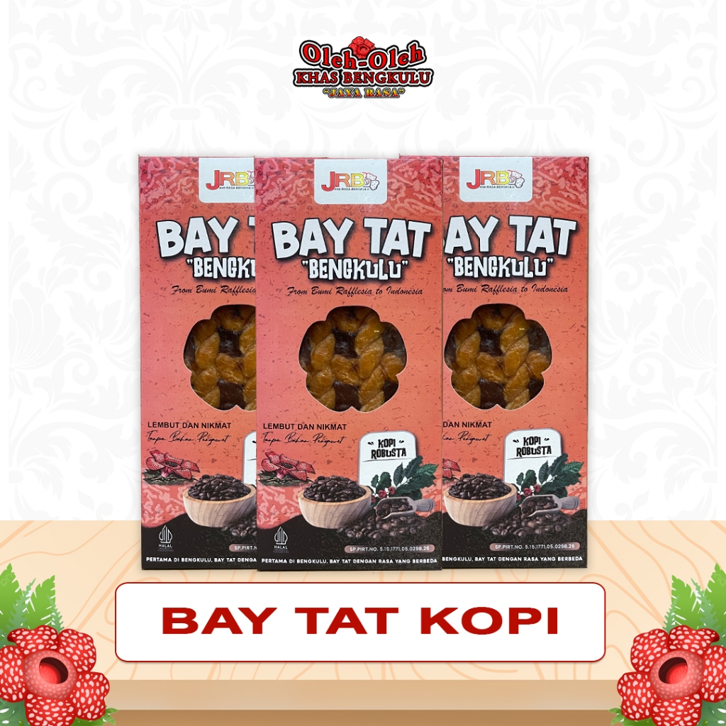 

Bay Tat Kopi Robusta / Kopi Robusta / Kue Kopi / Oleh Oleh Bengkulu / Jaya rasa