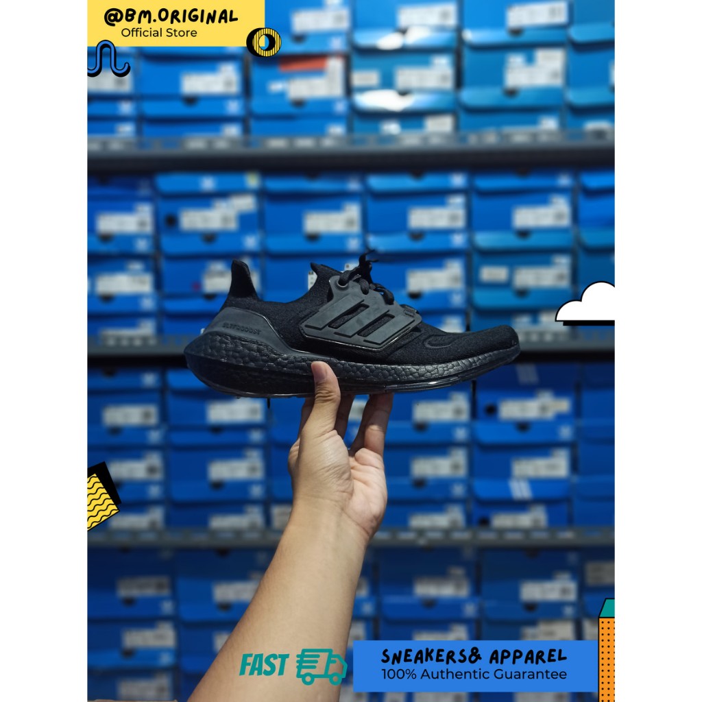 Adidas Ultraboost 22 Core Black Black ORIGINAL GZ0127