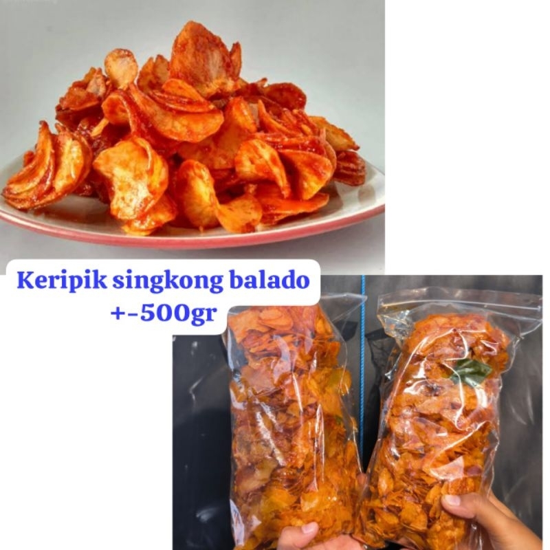 

Kripik singkong balado pedas 500gr / kripik singkong balado pedas enak