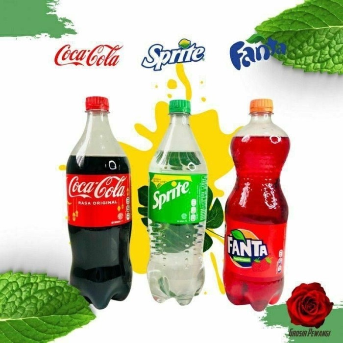 

Coca-Cola, Fanta, Sprite 1 Liter ( Free Ongkir Free Kardus )