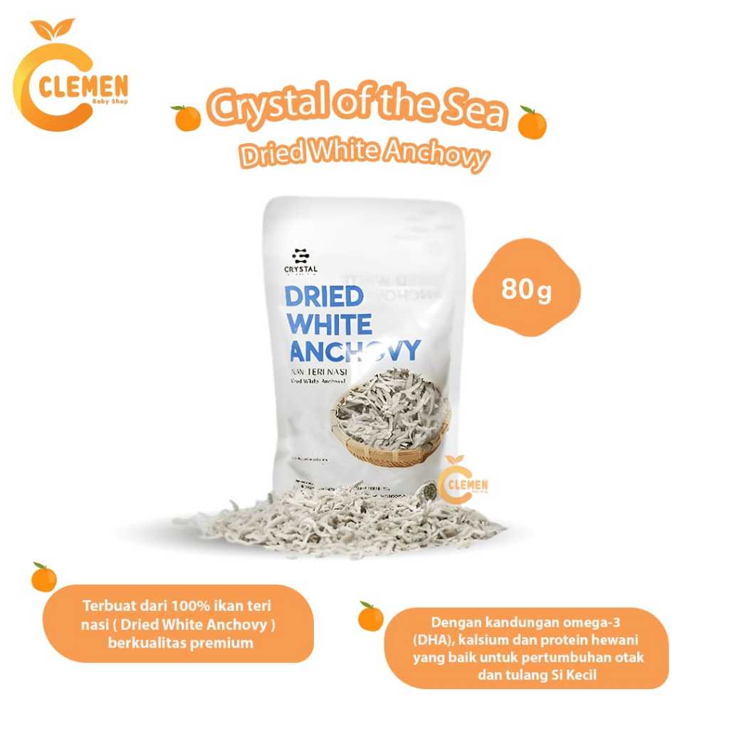 Crystal of the Sea | Dried White Anchovy (80gr)