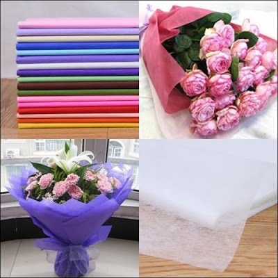 

KERTAS BUKET BUNGA / TISSUE PAPER / KERTAS TISSUE BUKET / BOUQUET WRAP / COTTON PAPER / KERTAS TISSUE TIPIS