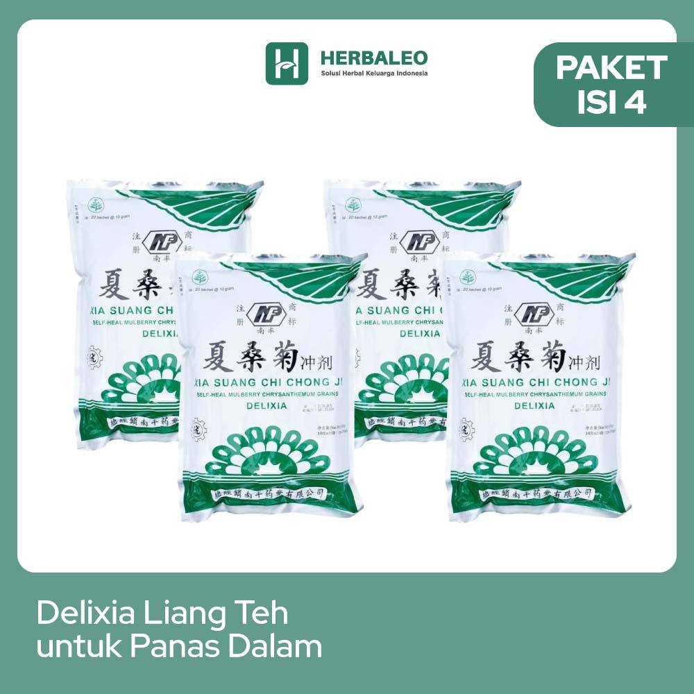 

Nan Feng Paket Isi 4 Delixia Liang Teh 80 Sachet x 10g Liang Tea Membantu Meredakan Panas Dalam