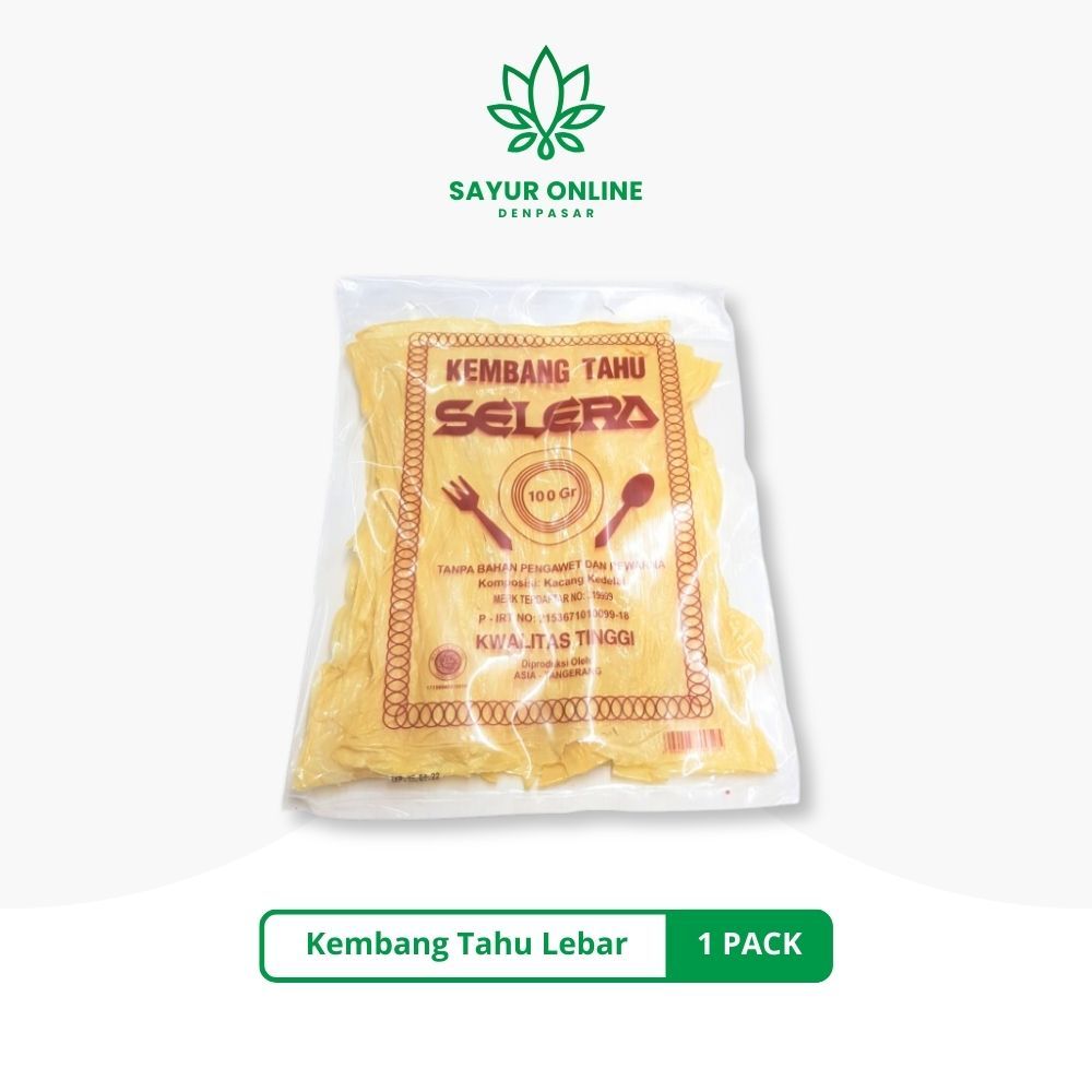 

Kembang Tahu Lebar 1 Pack - Sayur Online Denpasar