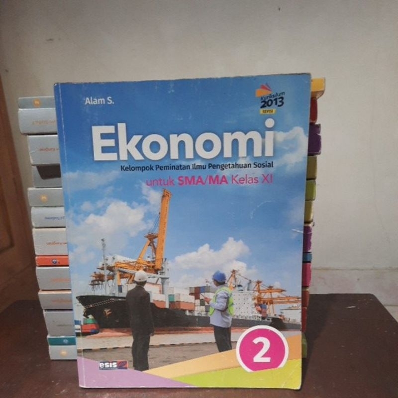 

buku paket ekonomi kelas 11 MA SMA penerbit esis original