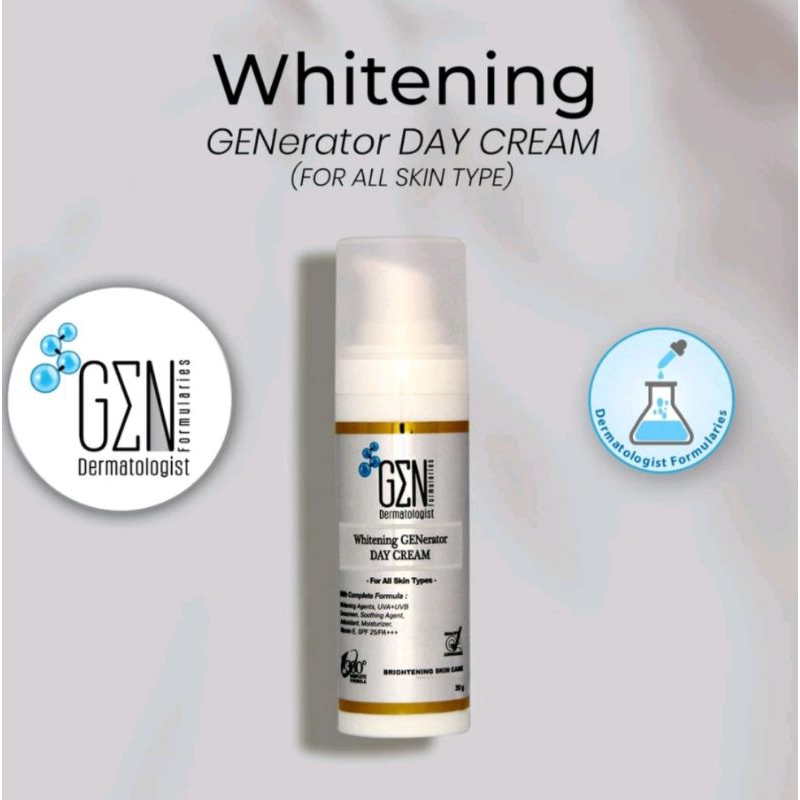 Gen Dermatologist Whitening Generator Day Cream