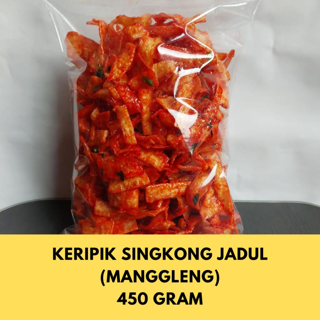 

Keripik Singkong Manggleng Kripik Jadul 450 Gram