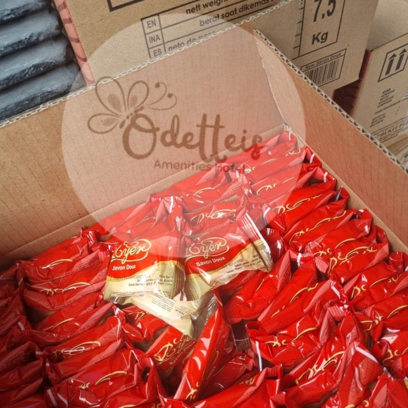 Sabun Hotel Ryer Daun 15 Gram 50 pcs