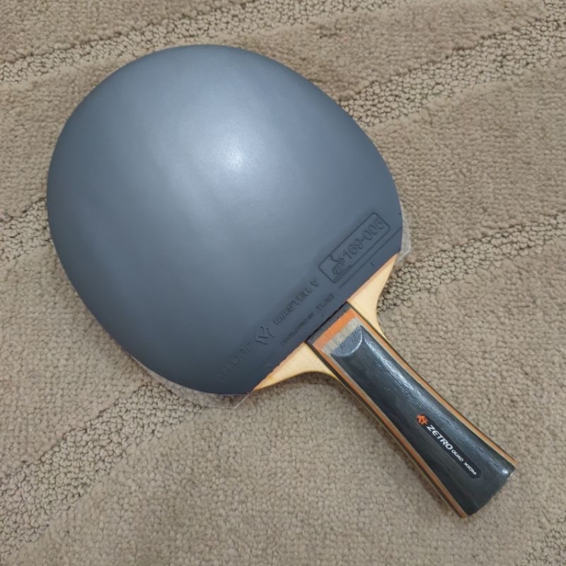 Full Setup Xiom Zetro Quad FL Blade Bet Tenis Meja Pingpong BEKAS