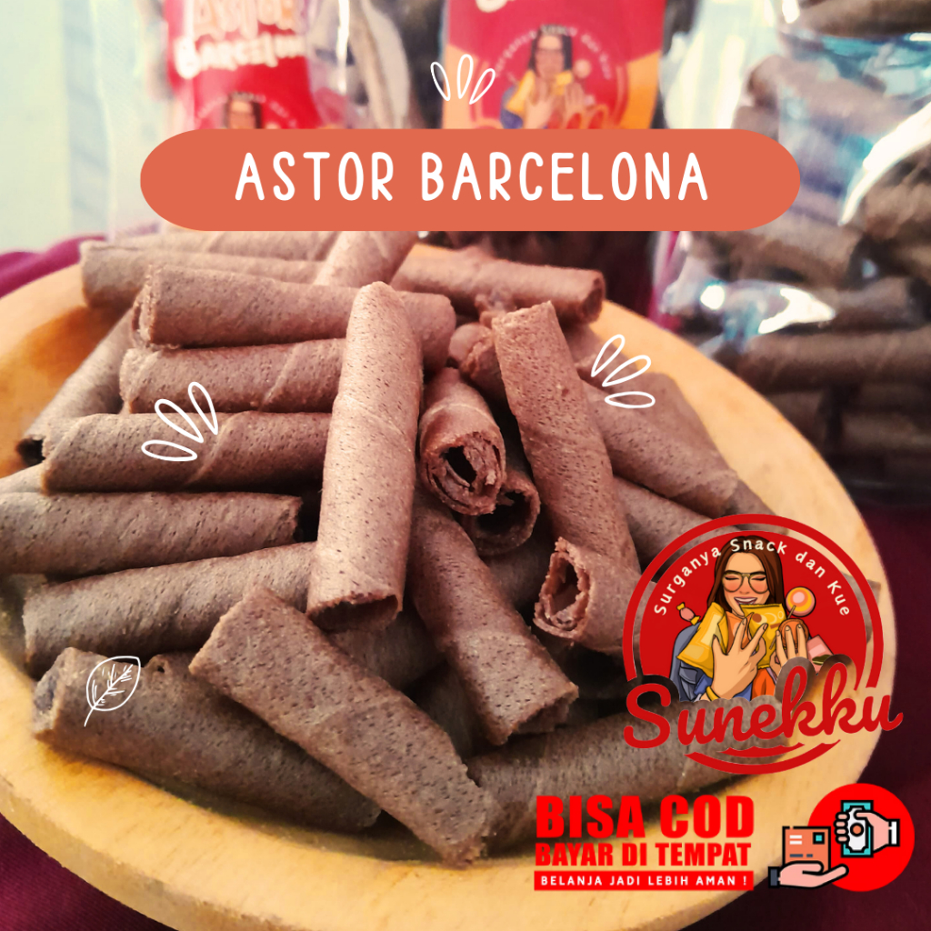 

[SUNEKKU] ASTOR BARCELONA ALL VARIAN MANIS 500 G / SNACK KILOAN MANIS