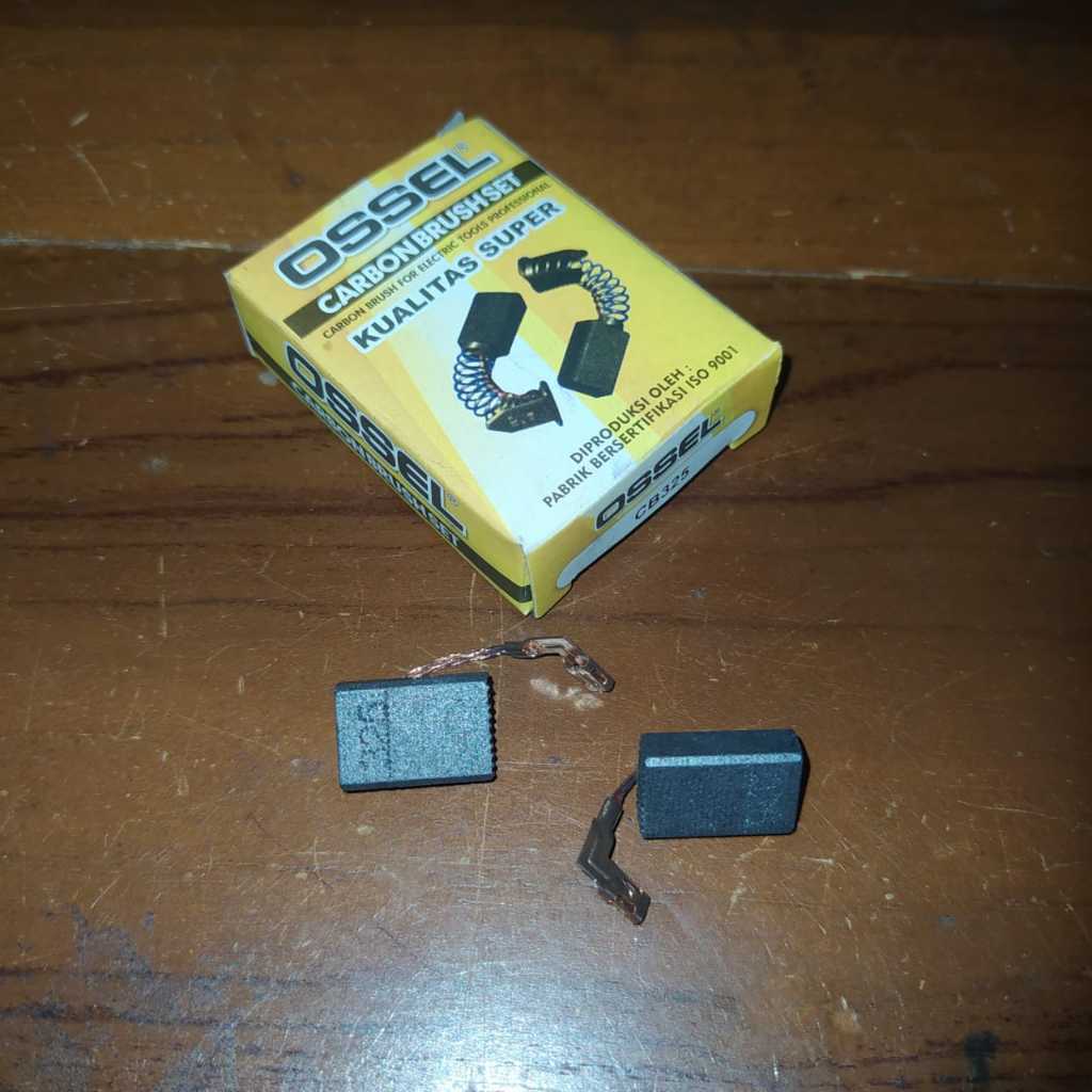 Ltech.CARBON BRUSH OSSEL - ARENG MESIN PASAH,PROFIL,BOR DLL