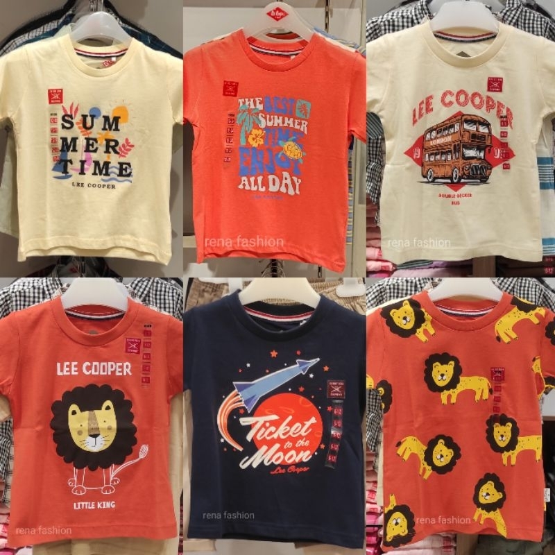 [6bln-7thn] RF Lee Cooper kids baby kaos anak cowok new