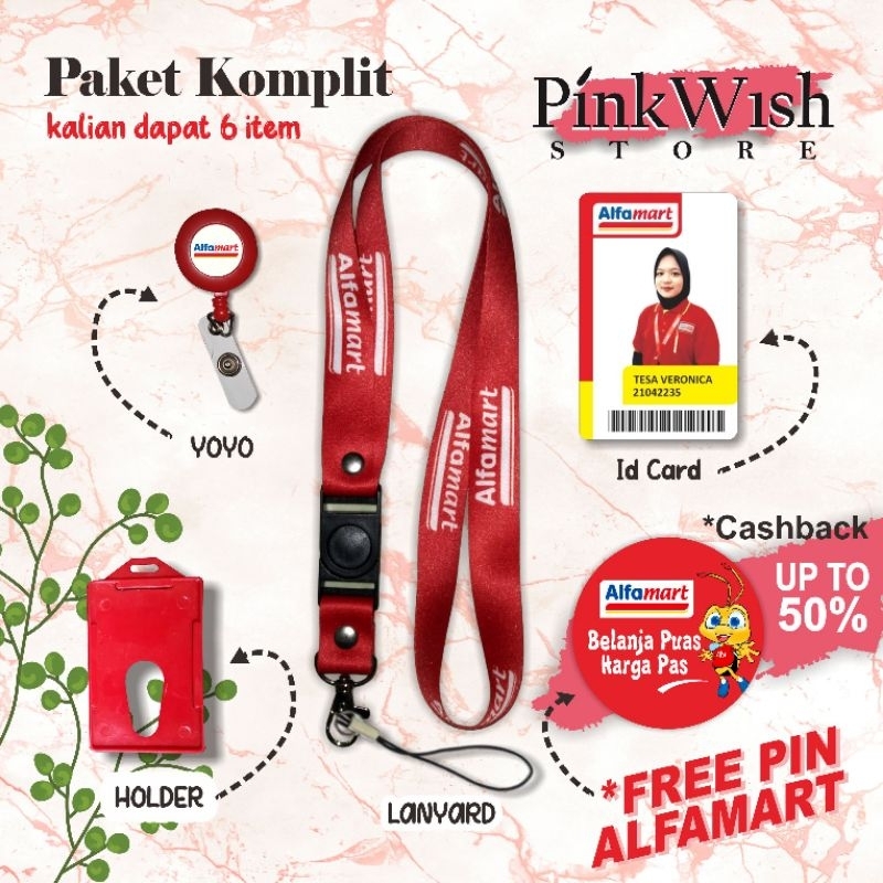 

Tali Idcard Alfamart Tulisan putih | Lanyard ALFAMART | Tali Gantungan Alfamart [READY STOCK] TERMURAH!! Beli Eceran Rasa Grosir