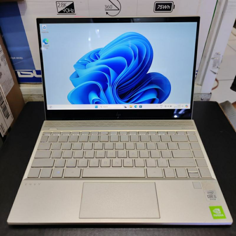 HP ENVY 13 Corei5 10210U RAM16GB SSD512GB VGA MX250-2GB DDR5 Win11 Second