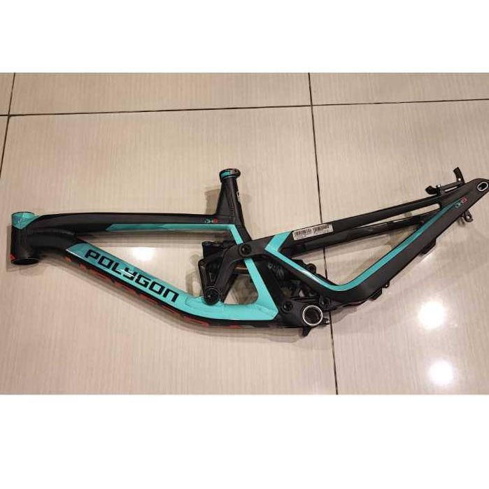 FRAME ALLOY-CARBON SEPEDA MTB DOWN HILL 27INCH POLYGON COLLOSUS DH 9 SIZE S