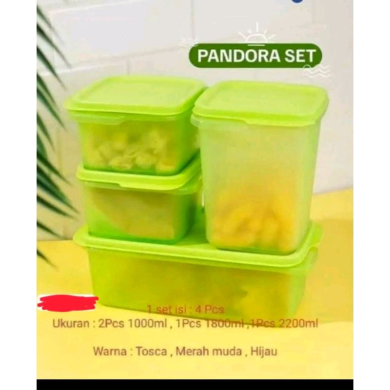 Pandora Sealware set 4pcs Biggy Home