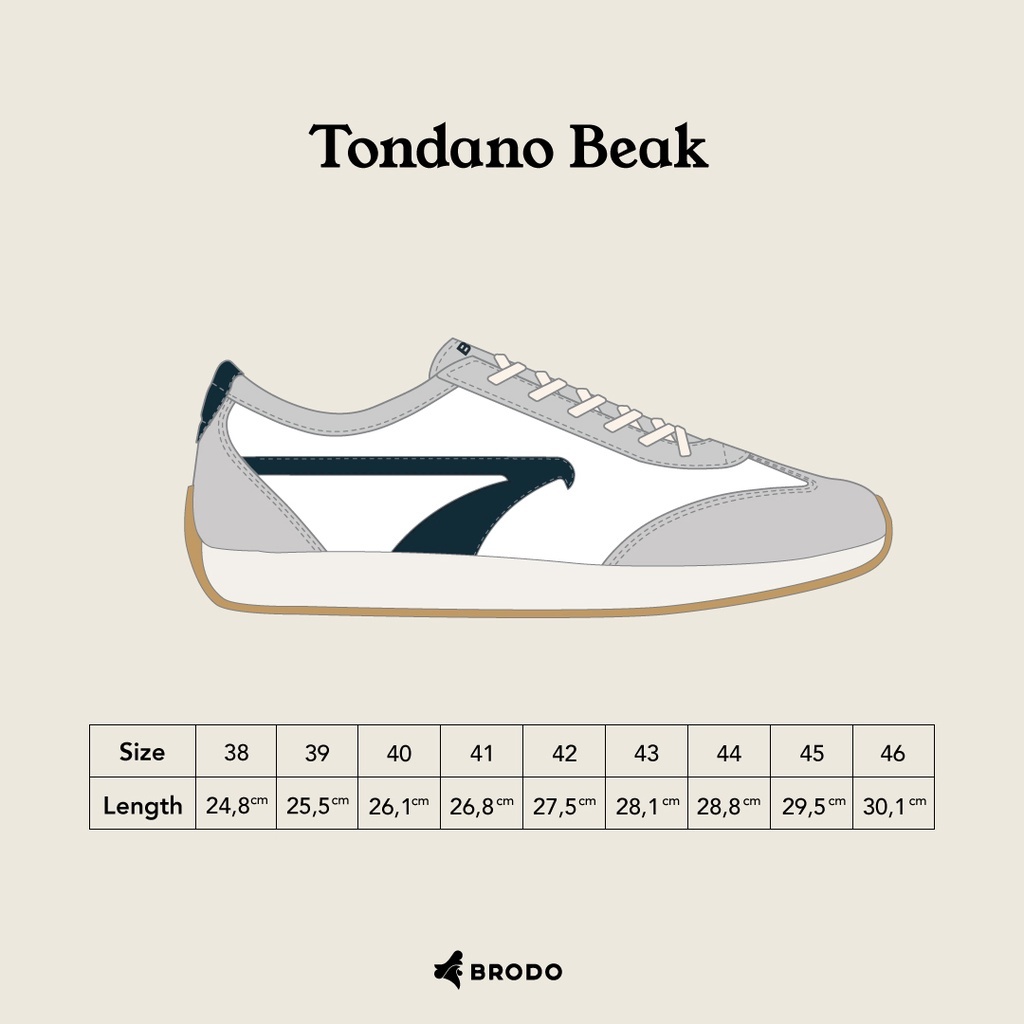 BRODO - Sneakers Tondano Beak Black GS