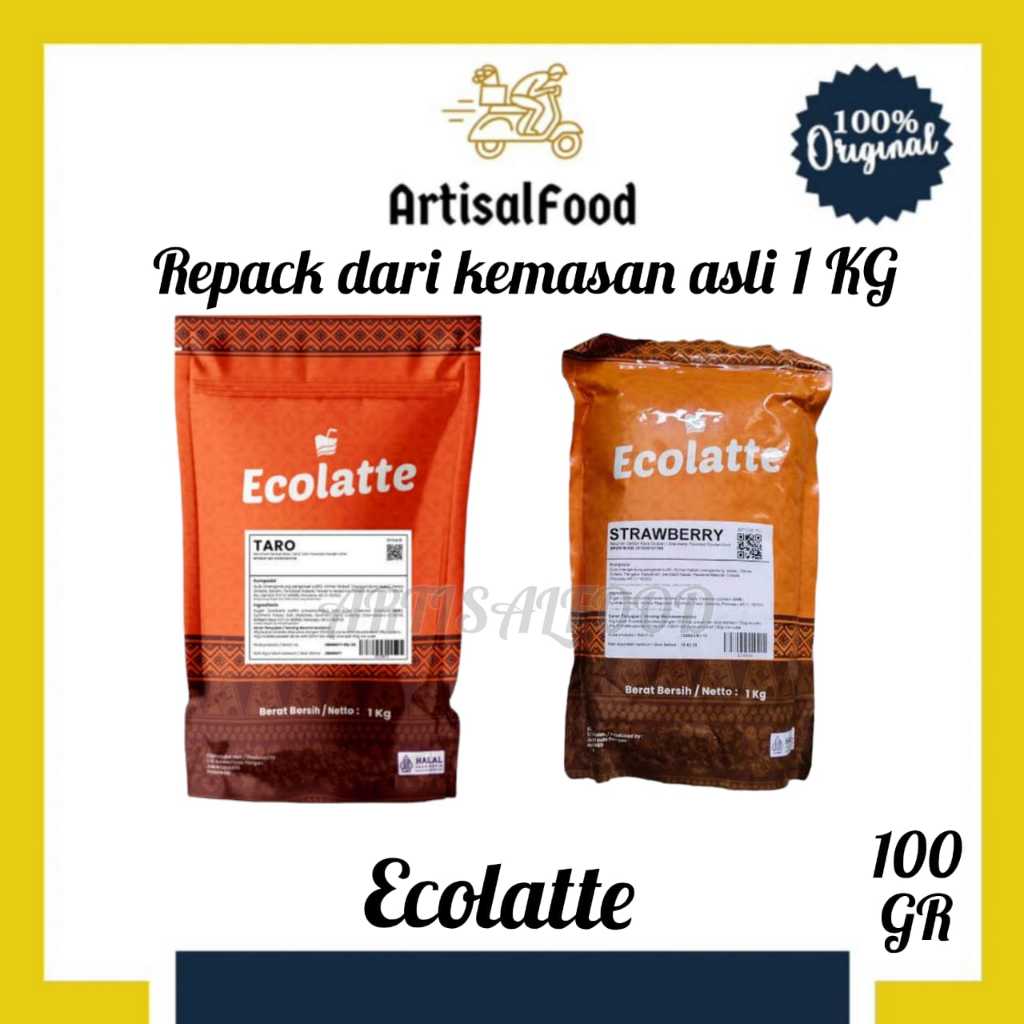 

ECOLATTE POWDER 100 GR minuman coklat bubuk Timb