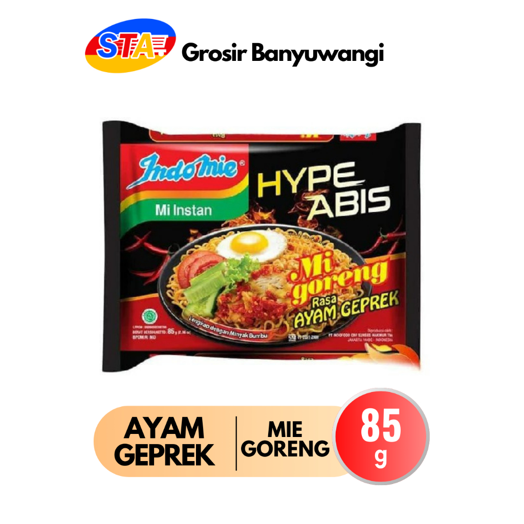 

[JATIM] Indomie Ayam Geprek 85gr Pack | Mie Instan Goreng
