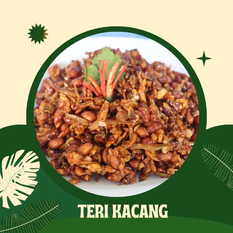 

Teri Kacang Balado / Kering Tempe Balado Pedas Manis