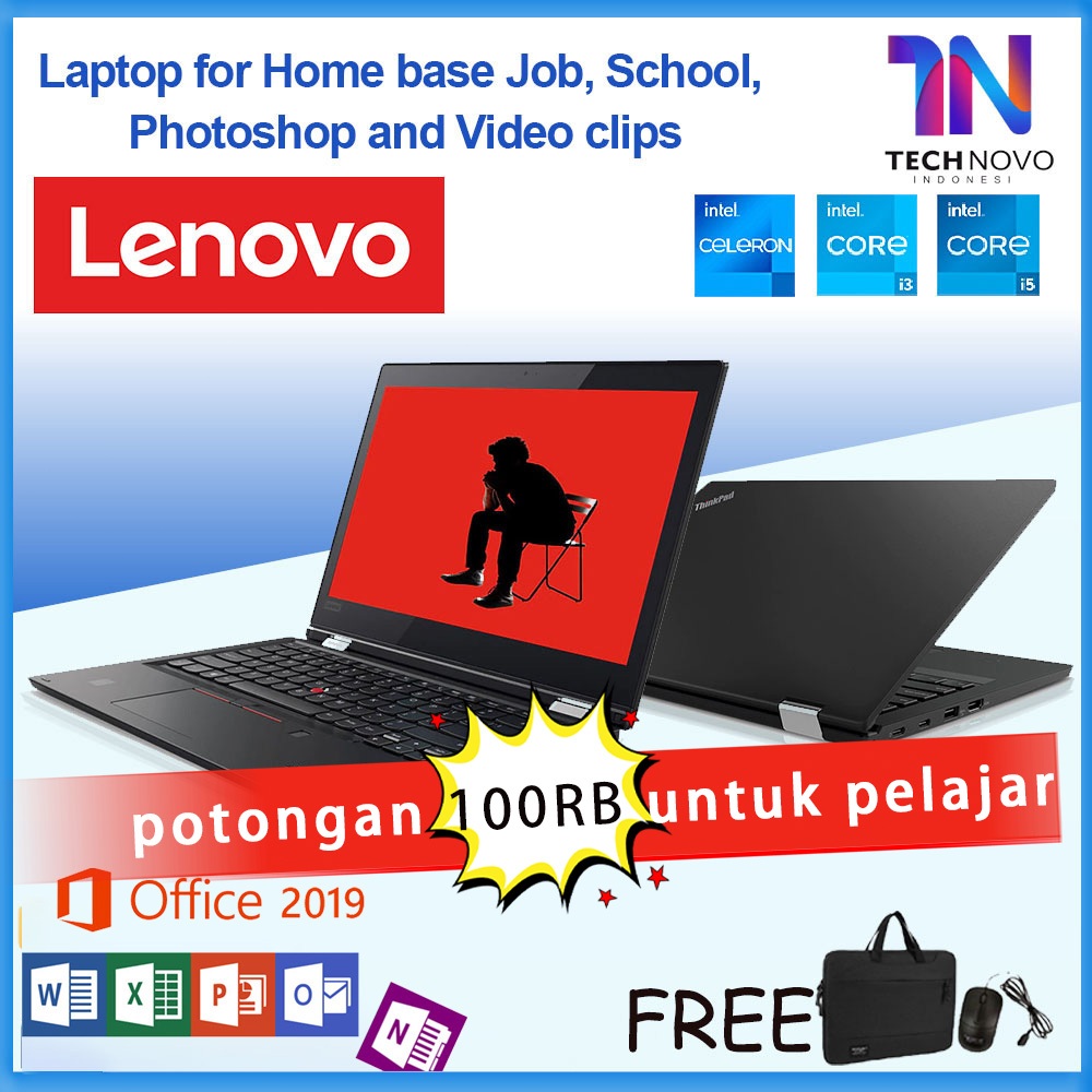 Lenovo Thinkpad T430 T Series Second Laptop Core I5 Ram 4gb HDD 320/500gb SSD 128/256gb Peningkatan 