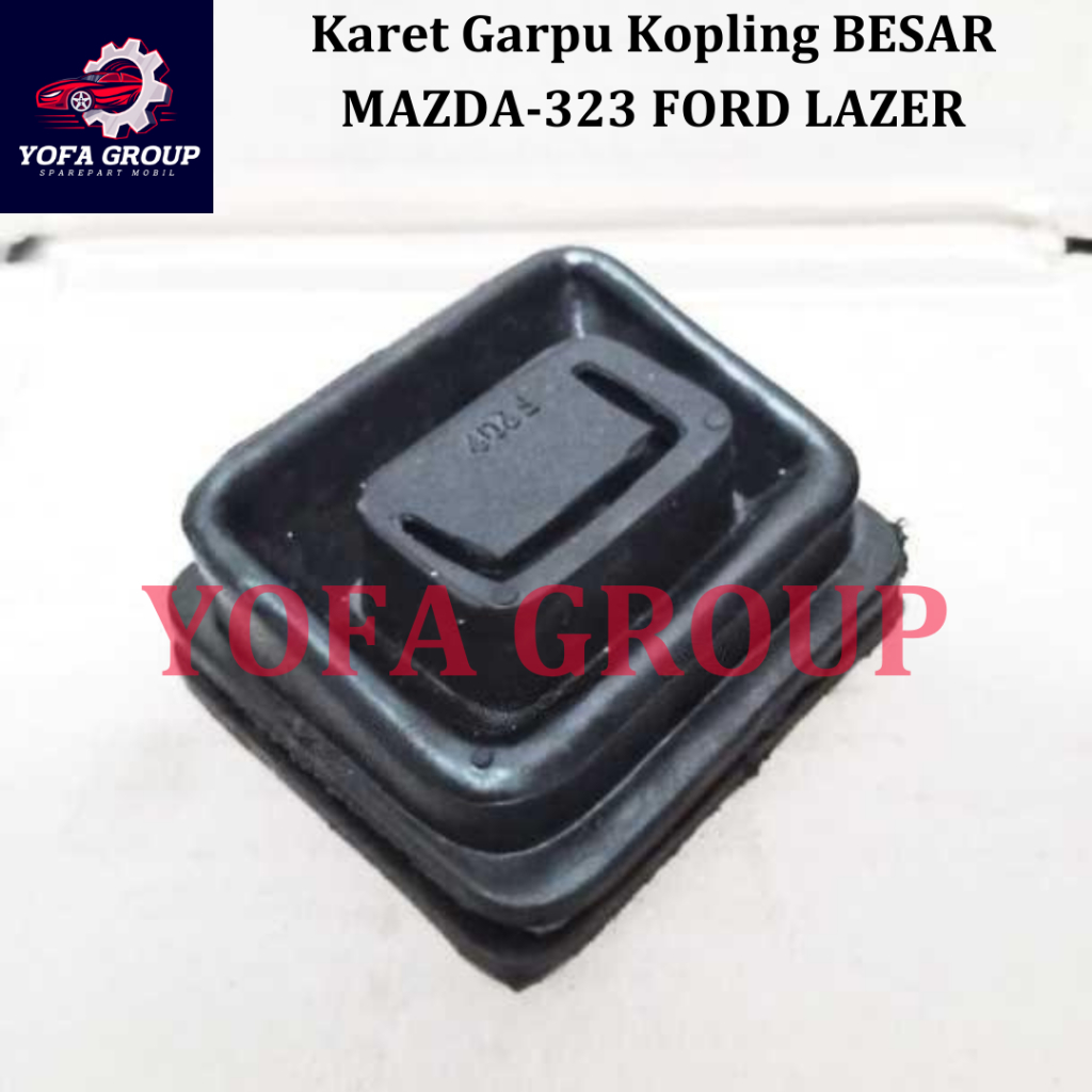 SPAREPART MOBIL Karet Garpu Kopling BESAR MAZDA-323 FORD LASER